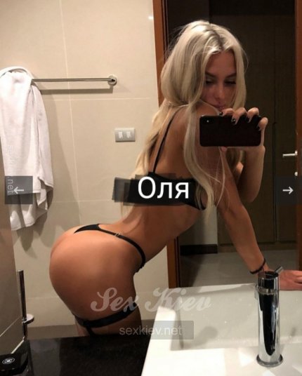 Проститутка Киева Оля, интим услуги без доплат к 1000 грн