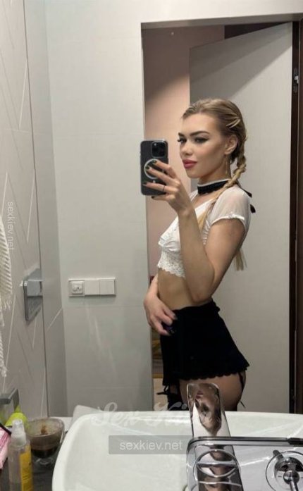 Проститутка Киева Настя, интим услуги без доплат к 7000 грн